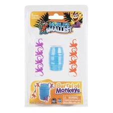 World's Smallest Barrel of Monkeys Tabletop Toy 11pc 6 
