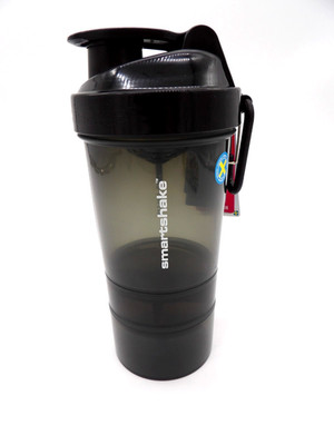 Smartshake Original2Go Shaker Mixer Bottle - Gunsmoke - 20 oz - New/Other