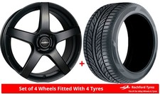 Alloy Wheels & Tyres 16" Calibre Pace For Toyota iQ 08-16