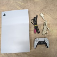 Sony PlayStation 5 (PS5) - 825GB - Disc Edition Console - White  - Very Good