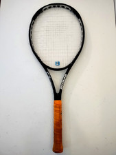 Prince O3 Speed Port Black MidPlus LB 100in Tennis Racquet 4 Grip 305g Strings