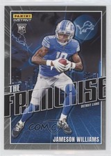 2022 Panini Instant NFL The Franchise Black 1/1 Jameson Williams #TF11 0a1