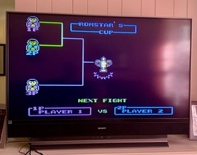 💦 NES World Champ ROMSTAR - Ex-Rental - No Manual - Lite H2O Box Dmg - WORKS!