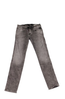 Replay Anbass Mens Jeans - M914 - Grey - Stretch W30 / L32