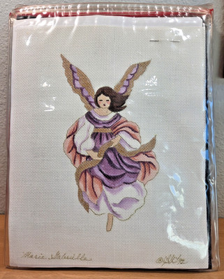 Stitchin Stuff Joan Thomasson 1992 MARIE GABRIELLE Angel Christmas Ornament Kit1