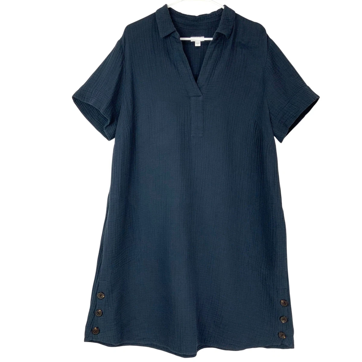 J. Jill Cotton Short Sleeve Dresses for Women for sale | eBay