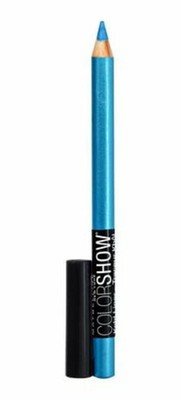 Maybelline Color Show Eyeliner Pencil Turquoise Flash (210) Blue Crayon Kohl