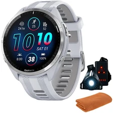 Garmin 010-02809-01 Forerunner 965 Running Smartwatch w/ Accessories Bundle