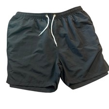 Swim Trunks, Elastic Waist, Drawstring Closure, Casual Summer Beach Shorts