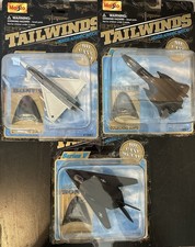 Maisto Tailwinds Die Cast Planes Lot of 3 Series