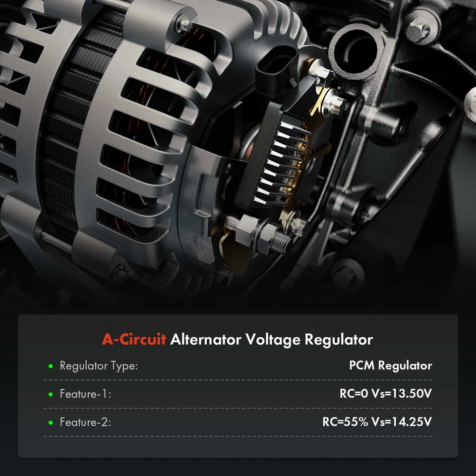 Regulador de voltaje del alternador para Ford Mustang F-150 Lincoln Navigator Mercury Foto 2 de 4