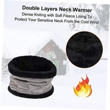 Winter Beanie Hat Scarf and Touch Screen Lightgrey--3 Pcs- hat scarf gloves 