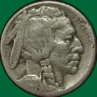 1921-S Buffalo Nickel Fine F Coin #38692