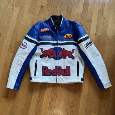 Alpinestars Vintage Redbull Racing Men's Leather Jacket Size XL