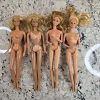 Vintage Mattel Barbie Lot of 4 Dolls, Unknown Years