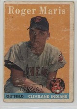 1958 Topps Roger Maris #47 0p7e
