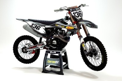 CustomMX - Grafik Kit: passend für KTM SX SXF EXC 85 125 150 250 300 350 450 Modelle