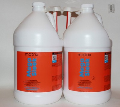 Matrix Mega Sleek Shampoo and Conditioner Gallon with pumps