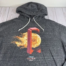 Michelob Ultra NBA Jam Hoodie Hooded Sweatshirt Mens XL Mich Ultra Beer Promo