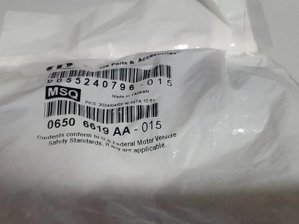 For Ram 1500 2014-2023 Ram 6506619AA Catalytic Converter Nut Pair Of 2 Mopar OEM - Image 3 of 3