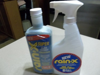 Rain-X Glass Cleaner Concentrate  16.93 fl. oz. MAKES 8 GALLONS RAIN-X !!