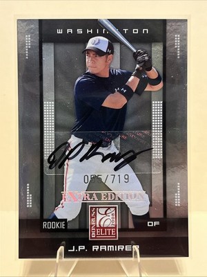 2008 Donruss Elite Extra Edition - Rookie J.P. Ramirez #179 /719 (AU, RC)