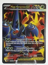 Mega Heracross ex 108/094 ME02: Fiamme Fantastiche Pokemon TCG Ultra Rara quasi nuova