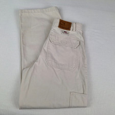 Vintage Polo Ralph Lauren Jeans Co Youth Boy's Sz 16 W 28.5 Ins 28.5 Khaki Cargo