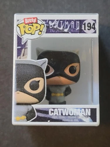 FUNKO BATMAN BITTY POP  "CATWOMAN" #194 SHORTPRINT CHASE!!