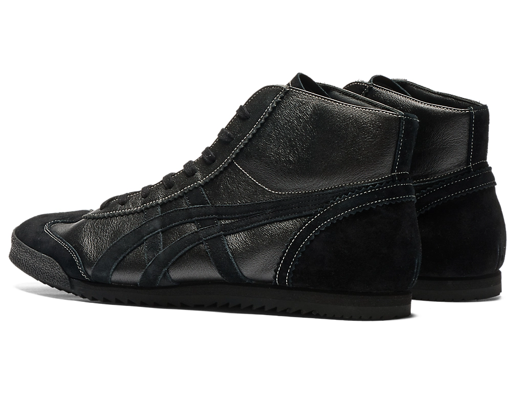Onitsuka Tiger ブラックスニーカー Onitsuka Tiger Mexico Mid Runner Deluxe Black 1181A609-001 | eBay
