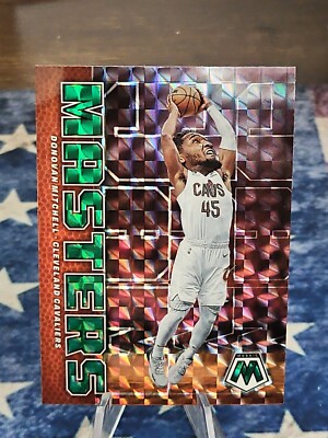 DONOVAN MITCHELL 2022-23 Panini Mosaic Jam Masters Mosaic Green #8