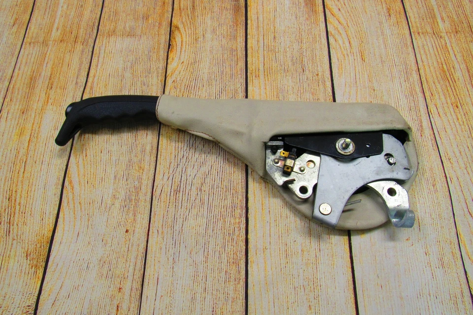 97-03 Jaguar XK8 XK8 Emergencia Estacionamiento Mano E-Freno Conjunto CABLE NIVEL DE EMPUJE Foto 4 de 4