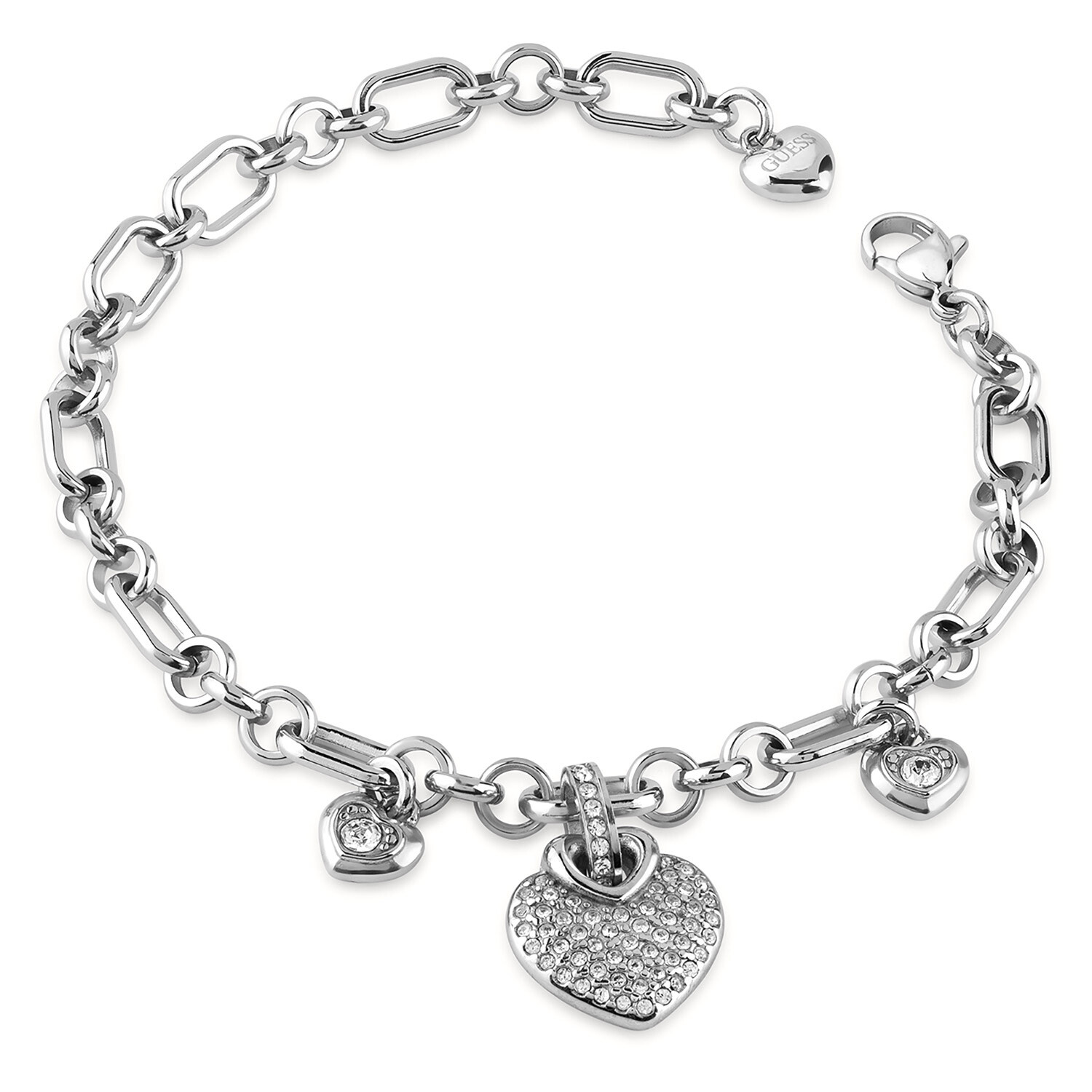 GUESS Schmuck Damen-Повязка на руку с паве в виде сердца 22 см JUBB05211JWRHL 12190₽