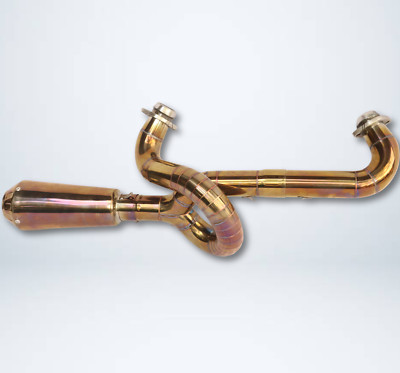 GNARLY 2-Into-1 Full Exhaust Harley Sportster EVO 1986-2003