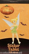 Disney Fairies TINKER BELL HALLOWEEN STICKER TABLET BOOK 136 Count TINK OR TREAT