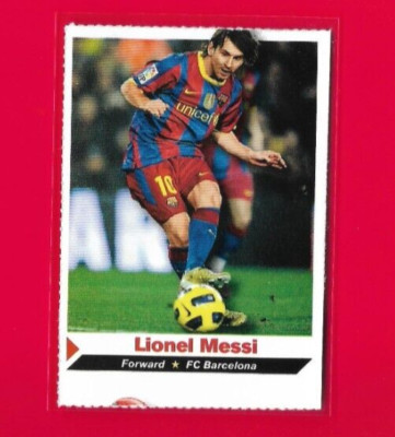 2011 SI for Kids LIONEL MESSI Rookie, FC BARCELONA Forward Soccer Goat 'Fair'#51