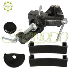 80mm Anvil Portable 360º Swivel Base Work Bench Table Top Vice Vise