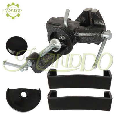 80mm Anvil Portable 360º Swivel Base Work Bench Table Top Vice Vise