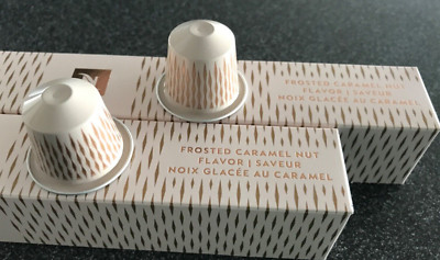 Nespresso Frosted Caramel Nut  ORIGINAL LINE Limited Edition 20 Capsules  NWOT