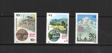 R7274   Nepal   1980   Holy Flame Temple   3v.   MNH