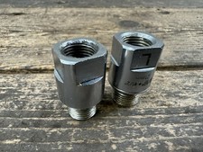 Bmx Pedal Adapters 9/16 Male To 1/2 Female , For 3 Piece Crank To 1/2 Pedals