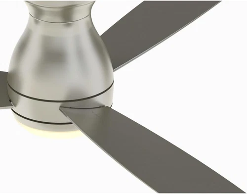 Hugh 44" Indoor/Outdoor Ceiling Fan with LED Light - Brushed Nickel Finish - Picture 5 of 8