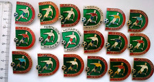 Set of 18 vintage Soviet USSR football/soccer teams badges pins