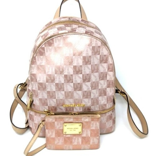 michael kors checkered backpack