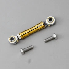 Gold Mid Control Shift Linkage Shifter for Harley Softail FXBBS FXLR FXLRS FXST 
