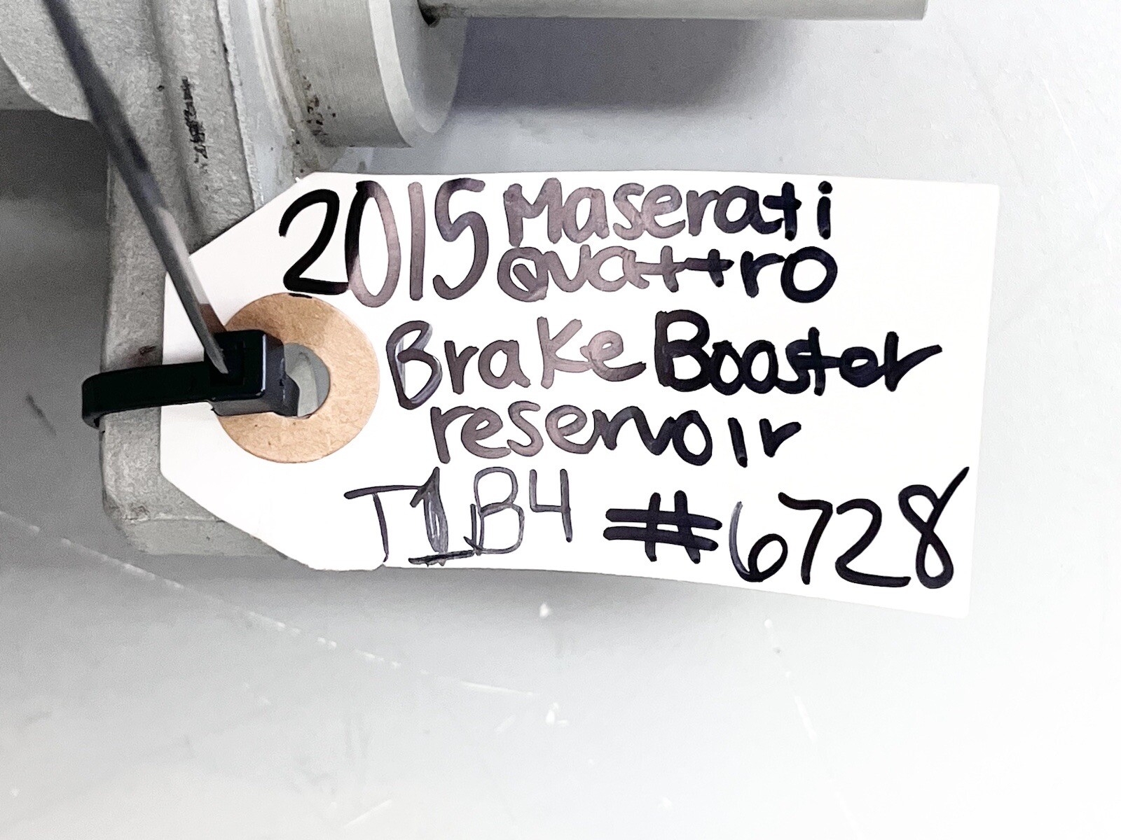 ⭐️2014-2021 MASERATI QUATTROPORTE BRAKE BOOSTER MASTER CYLINDER RESERVOIR OEM
