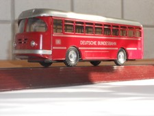 B&uuml;ssingbus-Blechmodell rot DB 1959 CKO/Replika