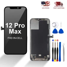 Incell for iPhone 12 Pro Max LCD Display Touch Screen Assembly Replacement Kit