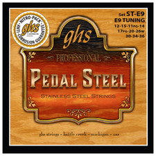 GHS Strings St-e9 Super Steels E9th Tuning 10 String Pedal Steel
