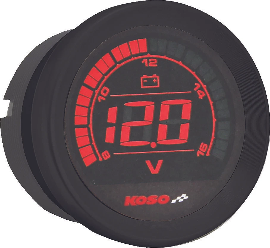 Harley-Davidson Street Glide Digital Gauge Cluster 2006-2013 KOSO BISEL NEGRO Foto 4 de 4